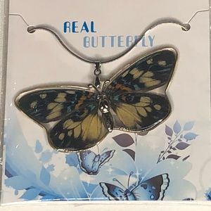 Real Butterfly Necklace